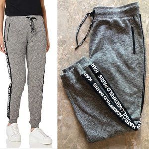 Karl Lagerfeld Paris Logo Tape Joggers sweatpants xs s New